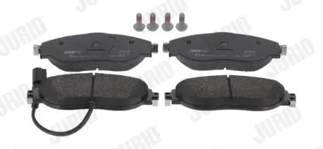 Гальмівні колодки пер. VW Passat 10-/Skoda Octavia 12- (TRW) Jurid 573418J