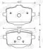 Гальмівні колодки зад. BMW 5 (F10/F11/F90/G30) 09-/X5 (G05/F95) 18- (TRW) Jurid 573353J (фото 2)