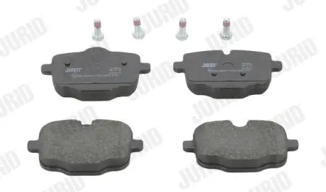 Гальмівні колодки зад. BMW 5 (F10/F11/F90/G30) 09-/X5 (G05/F95) 18- (TRW) Jurid 573353J