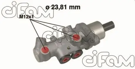 VW Главный тормозной цилиндр Golf IV,Audi A3,Skoda Octavia 1.6/2.0 96- CIFAM 202-536