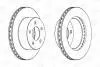 JEEP Диск тормозной передний Cherokee,Grand Cherokee,Wrangler 84-07 CHAMPION 562802CH (фото 2)