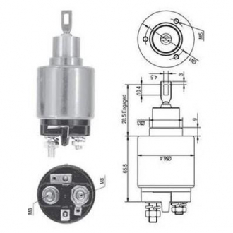 Реле втягивающее FIAT,ALFA ROMEO,VOLVO [] MAGNETI MARELLI 940113050127