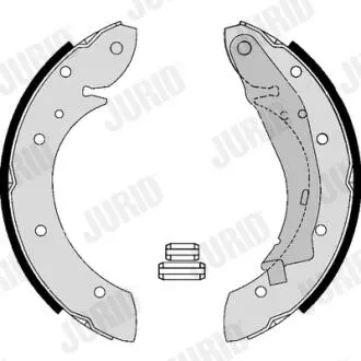 PEUGEOT Тормозные колодки задн. 405 II Break (4E) 1.9 D 92-96 Jurid 362613J