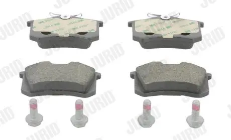 Гальмівні колодки зад. Golf III/IV/Passat/Audi A4/A6 (Lucas) Jurid 573005J