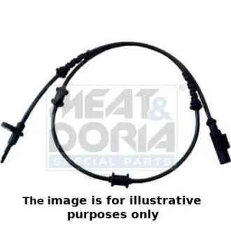 MEATDORIA CITROEN Датчик ABS задн.Jumper 06-,Fiat Ducato,Peugeot MEAT&DORIA 90271E