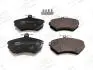Колодки тормозные дисковые передние Chery Amulet (03-10)/ VW Caddy II CHAMPION 571357CH (фото 1)