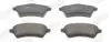 JURID LANDROVER Тормозные колодки передние Freelander 00- 573102JC