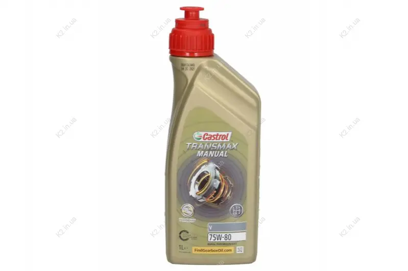 1л TRANSMAX MANUAL V 75W-80 Масло трансмисионное CASTROL IB-TRMV78-12X1L (фото 1)