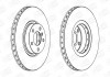 Диск тормозной передний BMW X5 (E70) 06-13, X5 (F15, F85) 13-18, X6 (E71, E72) 0 CHAMPION 562520CH-1 (фото 2)