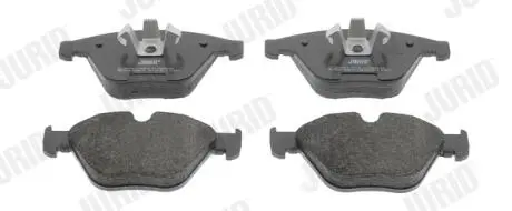 Гальмівні колодки пер. BMW 3 (E90)/5 (E60)/7 (E65) 02-13 (ATE) Jurid 573181J