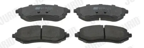 Гальмівні колодки пер. Chevrolet Aveo 06- (akebono) Jurid 572539J