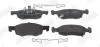 JURID OPEL Колодки торм. пер. Corsa E 1,0-1,6 14- 573672J