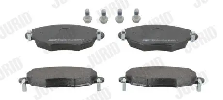 Гальмівні колодки пер. Mondeo 3 00-07 (Bosch) Jurid 573013J