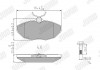 JURID тормозные колодки задн.  Jaguar S-Type 02- 573237J