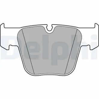 DB Колодки тормозн.передние S-class 05- Delphi LP2765