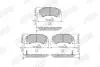 JURID ISUZU Колодки торм. передн.D-Max I,II 573467J