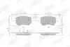 JURID Тормозные колодки пер. Voyager 96-07 572509J