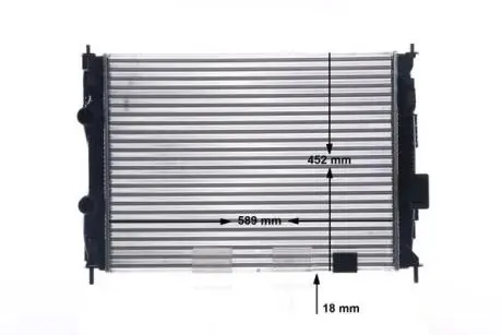 Радиатор охлаждения MAHLE KNECHT CR 15 000S