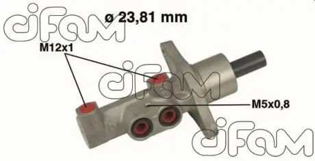 Головний гальмівний циліндр Focus/C-Max 03-(D1=23,81mm, +ABS)(ATE) CIFAM 202-475