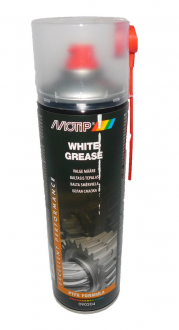 500мл White grease Белая водостойкая и жаропрочная смазка MOTIP 090204BS (фото 1)