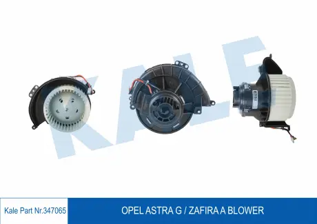 Электровентилятор отопителя Astra H (04-) KALE OTO RADYATOR 347065