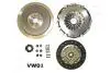 VW К-кт сцепления с маховиком Audi A3,Skoda Octavia,SuperB,Caddy III,Golf V,VI,Passat,Touran 1.9/2.0TDI 03- JAPANPARTS KV-VW01 (фото 2)