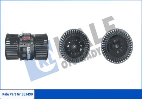 Электровентилятор отопителя Renault Scenic III, Grand Scenic III, Trafic III (35 KALE OTO RADYATOR 353490