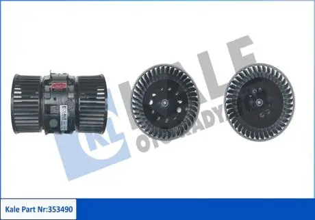 Электровентилятор отопителя Renault Scenic III, Grand Scenic III, Trafic III (35 KALE OTO RADYATOR 353490