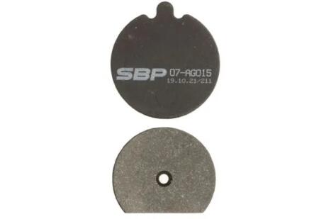 Гальмівні колодки, дискові Sbp 07-AG015