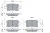 Тормозные колодки, дисковые. BOSCH 0986424870 (фото 7)