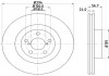 Тормозной диск перед. Forester/Impreza/Outbak/Legacy 2.0-3.0 00- HELLA 8DD355112-051 (фото 4)