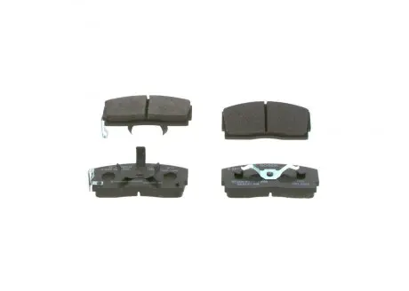 DAIHATSU Колодки тормозные передние CHARADE 87-93 BOSCH 0986493390