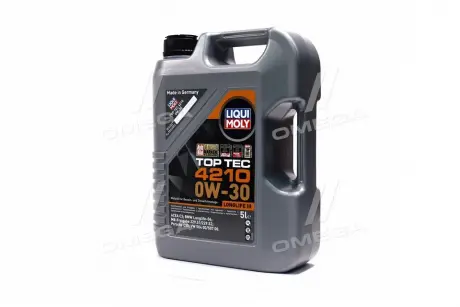 Моторное масло Top Tec 4210/0W30/5л. /(ACEA C3, VW 504.00/507.00) LIQUI MOLY 21605 (фото 1)