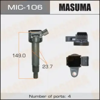 Котушка запалювання Masuma MIC106