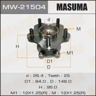 Маточина колеса Masuma MW21504