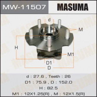 Маточина колеса Masuma MW11507