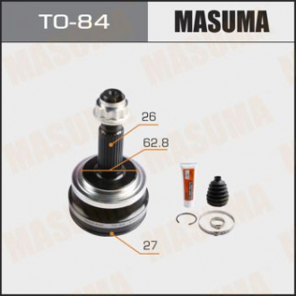 ШРУС наружный Toyota RAV 4 (05-12) (нар:26/вн:27) Masuma TO84