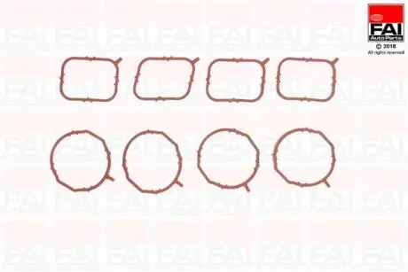 AUDI К-кт прокладок впуск коллектора A1 Sportback 1.6 TDI 11-15, A3 Sportback (8PA) 1.6 TDI 09-13, VW CADDY III 1.6 TDI 10-15, SEAT TOLEDO IV (KG3) 1.6 TDI 13-15, SKODA FABIA II Combi (545) 1.6 TDI 10-14 FAI IM1662K