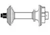 CIFAM RENAULT Полуось прав.L=728mm 21/23 зуб. CLIO II 1.2 98-10, CLIO II 1.5 dCi 01-09,  KANGOO 1.2 01-, KANGOO 1.9 dTi 00- 655-404