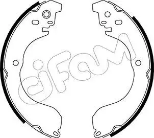 Комлект тормозных накладок CIFAM 153-296