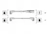 MAGNETI MARELLI Комплект высоковольтных проводов QUATTRO 2.2(MC/KW)  85-90 5 CIL. PASSAT 2,5 89- [941055110535] MSK535