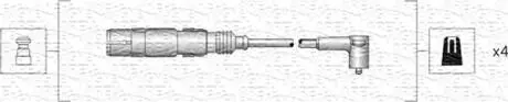 Комплект высоковольтных проводов SEAT CORDOBA,IBIZA III VW LUPO,POLO [] MAGNETI MARELLI 941318111164