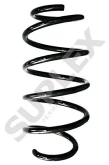 VW Пружина передняя L=307mm Golf VI,Skoda Octavia III (спорт.подв.) (красн./белый/розов.) Suplex 39333