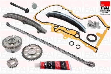 VW К-кт цепи ГРМ Golf V,VI,Jetta III,IV,Passat,Tiguan,Touran,Skoda Octavia,SuperB,Rapid 1.4 FAI TCK87LVVT