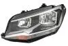 HELLA VW Фара основная галоген с лампами,мотором,H7/H7 W21/5W с дневн.светом лев.Caddy IV 15- 1EA 012 286-051