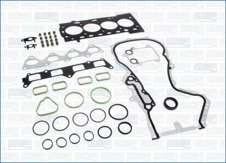 AUDI Комплект прокладок двигателя A1 10-, SKODA OCTAVIA II, SUPERB II 1.4 TSI 08-, SEAT AJUSA 50290700