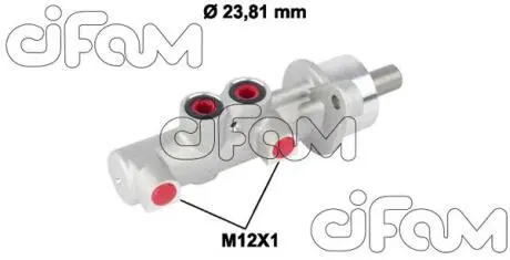 OPEL Главный тормозной цилиндр с ABS+ESP Combo 04-,Corsa C 00-,Tigra 04- (сист.Bosch) CIFAM 202-788