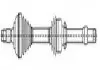CIFAM CITROEN Полуось прав. с ABS L=865mm 25/22 зуб. BERLINGO 1.4 i 96-11, XSARA (N0) 1.4 i 655-218