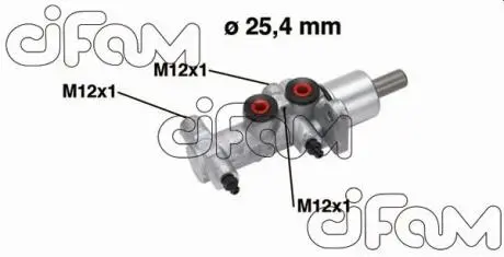 RENAULT Главный тормозной цилиндр (сист.TRW) с ESP Trafic II,Opel Vivaro,Nissan 01- CIFAM 202-766
