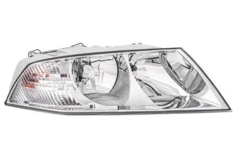 SKODA Фара основная галоген с мотором,без ламп H7/H1 PY21W W5W прав.Octavia II 04- HELLA 1EL 354 027-021 (фото 1)